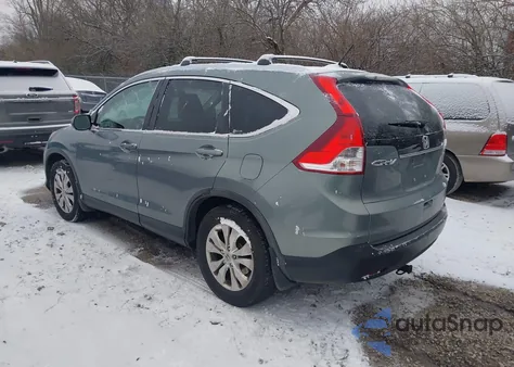 2012 Honda Cr-V Ex-L из США, поврежденный, VIN 5J6RM4H72CL011485